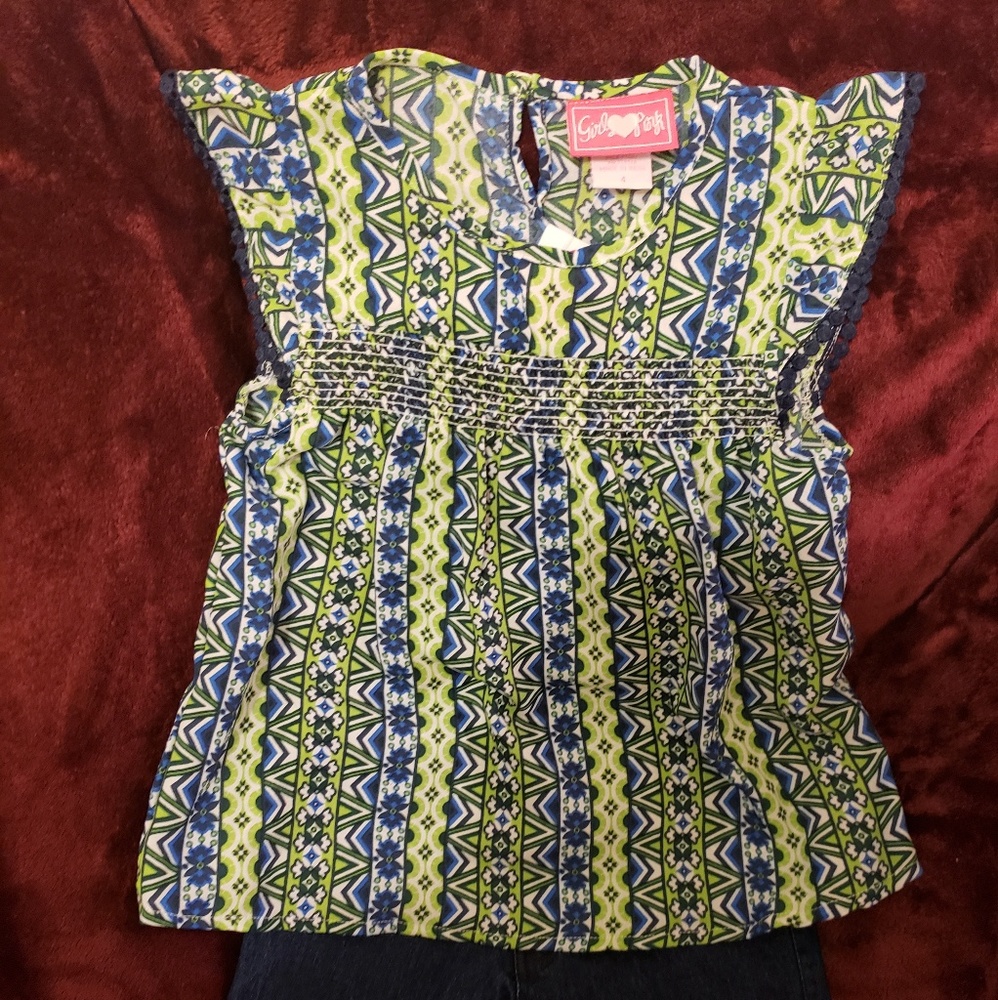 Girl's Summer Shorts Set